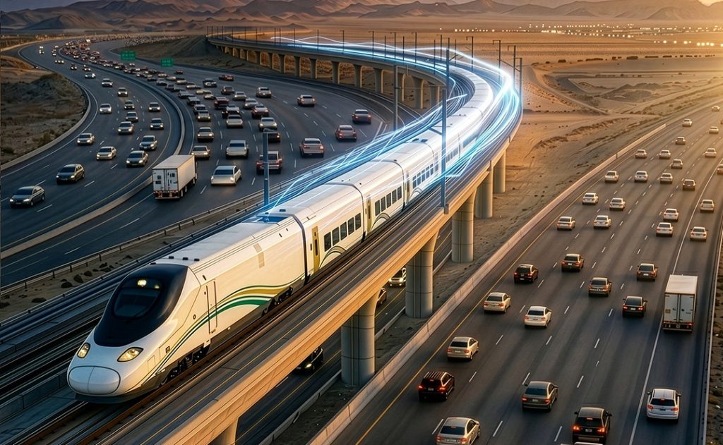 قطار الحرمين السريع ينقل أكثر من (670) ألف مسافر منذ إعلان خطته التشغيلية للحج