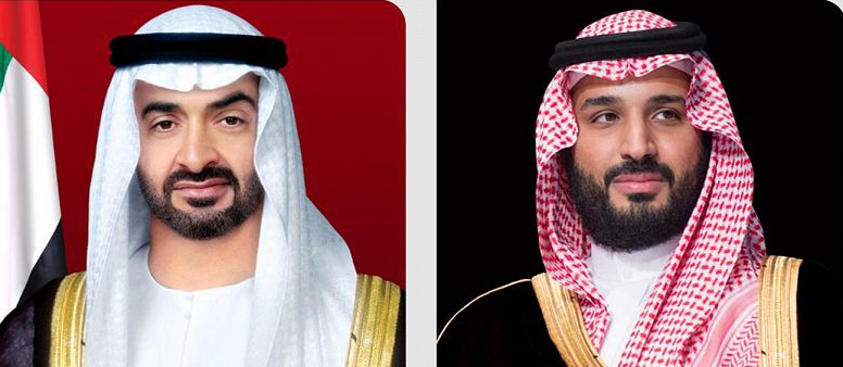 هاتفياً… ولي العهد ورئيس الإمارات يبحثان المستجدات الإقليمية