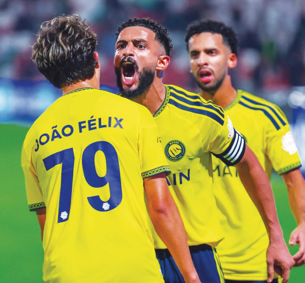 النصر يقلب الطاولة على الاتفاق.. الفيحاء وأبها والرياض يتعادلـون مع التـعاون والخليـج والشـباب
